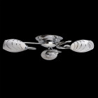 Plafonnier chromé megapolis 3 ampoules 13 cm