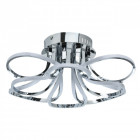 Plafonnier chromé techno   17.5 cm