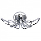 Plafonnier chromé techno   20 cm