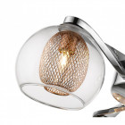 Plafonnier cuivre liverpool 3 lumières