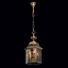 Plafonnier d'extérieur laiton street 3 ampoules 150 cm