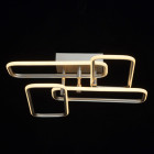 Plafonnier doré techno   15 cm