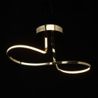 Plafonnier doré techno   19 cm