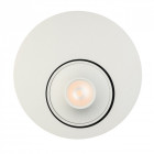Plafonnier gris techno 1 ampoule 5 cm