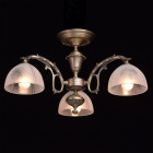 Plafonnier laiton classic 3 ampoules 33 cm