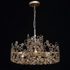 Plafonnier laiton neoclassic 6 ampoules 119 cm