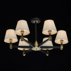Plafonnier laiton neoclassic 6 ampoules 38 cm