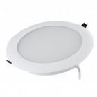 Plafonnier led 18 watt (eq. 150 watt) - diam 220mm - couleur - blanc neutre 4000°k