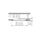 Plafonnier led 18 watt 225x225mm - Couleur eclairage - Blanc neutre, Finition - Blanc