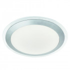 Plafonnier led argenté