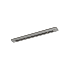 Plafonnier led sparta 6 ampoules - métal - argenté