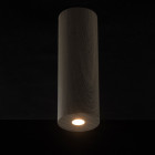 Plafonnier marron techno 1 ampoule 30 cm