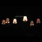 Plafonnier noireelegance 6 ampoules 38 cm