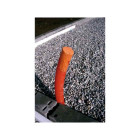 Plasto - lot de 3 rouleaux rubans adhésifs pvc orange 50 mm x 33 m .