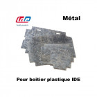 Platine de montage pour boitier plastique industriel ide plaque pr el171 - elt171 - gsx171 - gsxt171