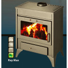 Poêle à bois bouilleur ray max b 13kw - 21kw