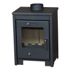 Poele a bois ruby 1 8.0kw h66xl46xp40 Poele a bois ruby 1 8.0kw h66xl46xp40