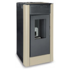 Ferlux poêle à granulés chaudière hydraulique altea hydro 12kw blanc perlé