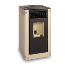 Ferlux poêle à granulés (pellets) flora 8kw blanc perlé