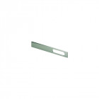 Poignée capua aluminium finition inox  de 372mm