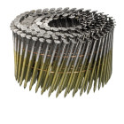 Pointes 16° 3.1x90 mm - Annelées en rouleaux plats fil métal - Carton de 4500 clous - ARCA - SPR3190A