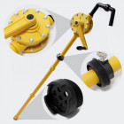 Pompe à manivelle 30 litres par min vide fût baril pour diesel fuel gasoil helloshop26 3416194