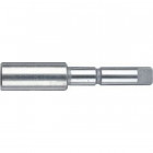 Porte-embouts 1/4'' à tige fine Ø 7 mm, douille en acier inoxydable, Plage de Long. : 55-74 mm