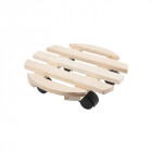 Porte-Plantes Roulant - Rond - 300 X 300 Mm - Charge Max. 60 Kg