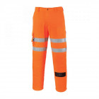 Pantalon rail combat hv ris - rt46 - Orange - Taille au choix