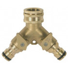 Nez de robinet laiton a double circuits copie, pra-rlb-4208