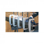 Presse en c acier forgé pour soudage serrage 80 mm saillie 65 mm vis de 14 mm