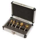 Lot de 5 fraises a chanfreiner Ribimex - PRFEFRS5-VB