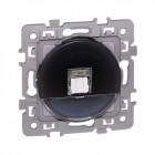 Prise rj45 cat6 grade 1 utp anthracite square (60371)