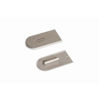 Capuchons Cabineo 100 pièces, aspect metallique nickelee - LAMELLO - 186350N