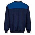 Sweat-shirt manches longues ras du cou pw2 - couleur et taille au choix