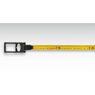 Mètre-ruban à cadre STABILA LBM 1000 - Ruban en fibre de verre, graduation métrique