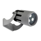 Projecteur 4000k powell 14 cm, aluminium et verre, gris