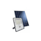 Projecteur solaire à détecteur  crépusculaire - 1370 lumens - blanc chaud en aluminium - bf light