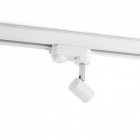 Projecteur sur rail blanc plot 1 ampoule