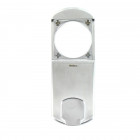 Protection magnétique disec pour cylindre rond - diamètre 50mm max - chromé satiné mg351minifot