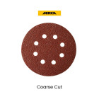 Disque abrasif Coarse Cut ø125mm 8 trous Gr80 - MIRKA - Bte 50 - 4061605080