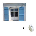 Kit motorisation filaire volet battant sur mesure ou recoupable 2 vantaux standard / pratic volet
