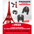 Presse à sertir L2X Virax + pince mère + 2 batteries + inserts au choix-V Ø12-14-16-18-22 (cuivre) - 253582