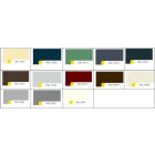 Vis bac acier SCELL-IT sommet nervure Support métal IPN - Ø6 x 145 mm - TH12 - Gris terre d'ombre RAL7022 - Sachet de 100 - ZTP-60145-7022