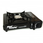 Réchaud gaz piezo alpentech 2200w piezo camping chantier terrasse