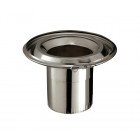 Réduction conique raccordement inox Poujoulat