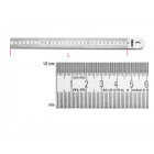 Reglet semi-rigide acier inox 1683 1000- beta 016830100