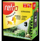 Retro répulsif ultrasons chiens - chats lapins – renards – fouines - hérons