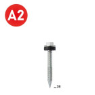 RoofLoc Scrail RF 38/42 x 38 Inox - Boite de 990 pièces - RF380389