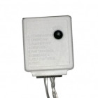Rideau lumineux 100 leds 135 x 135 cm blanc bleu